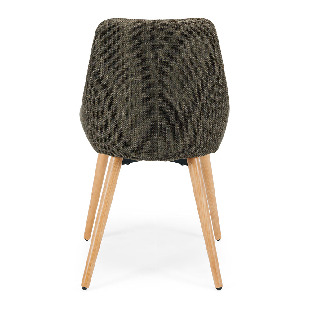 Bari Dining Chair Green/Oak
