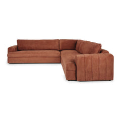 Gotto Corner Sofa - Caramel