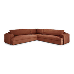 Gotto Corner Sofa - Caramel