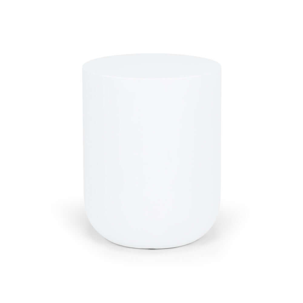 Blanc Concrete Outdoor Side Table