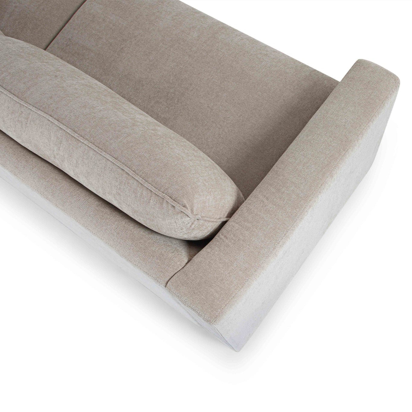 Asha 3 Seater Sofa - Latte