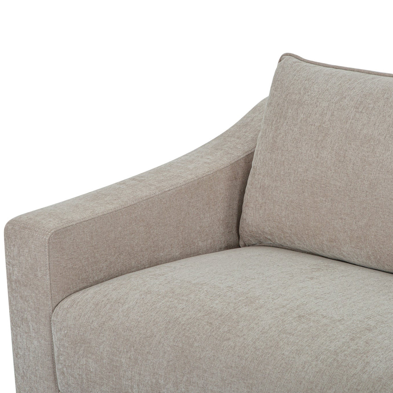 Asha 3 Seater Sofa - Latte