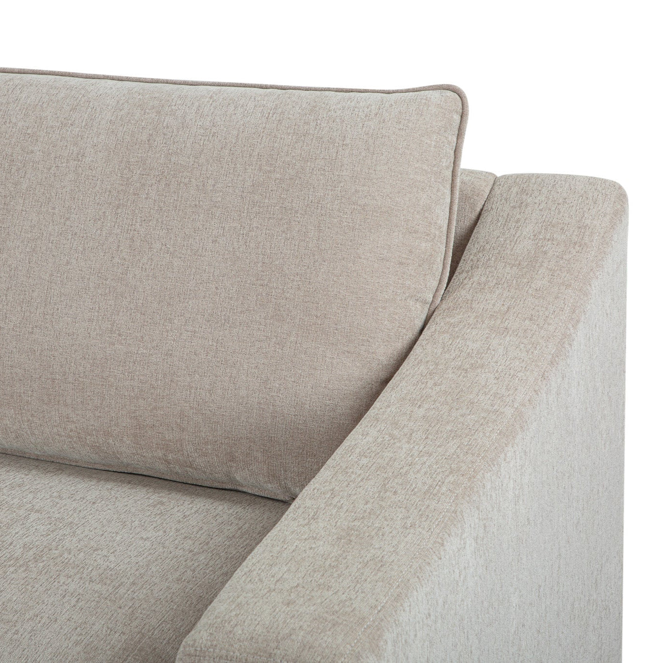 Asha 3 Seater Sofa - Latte
