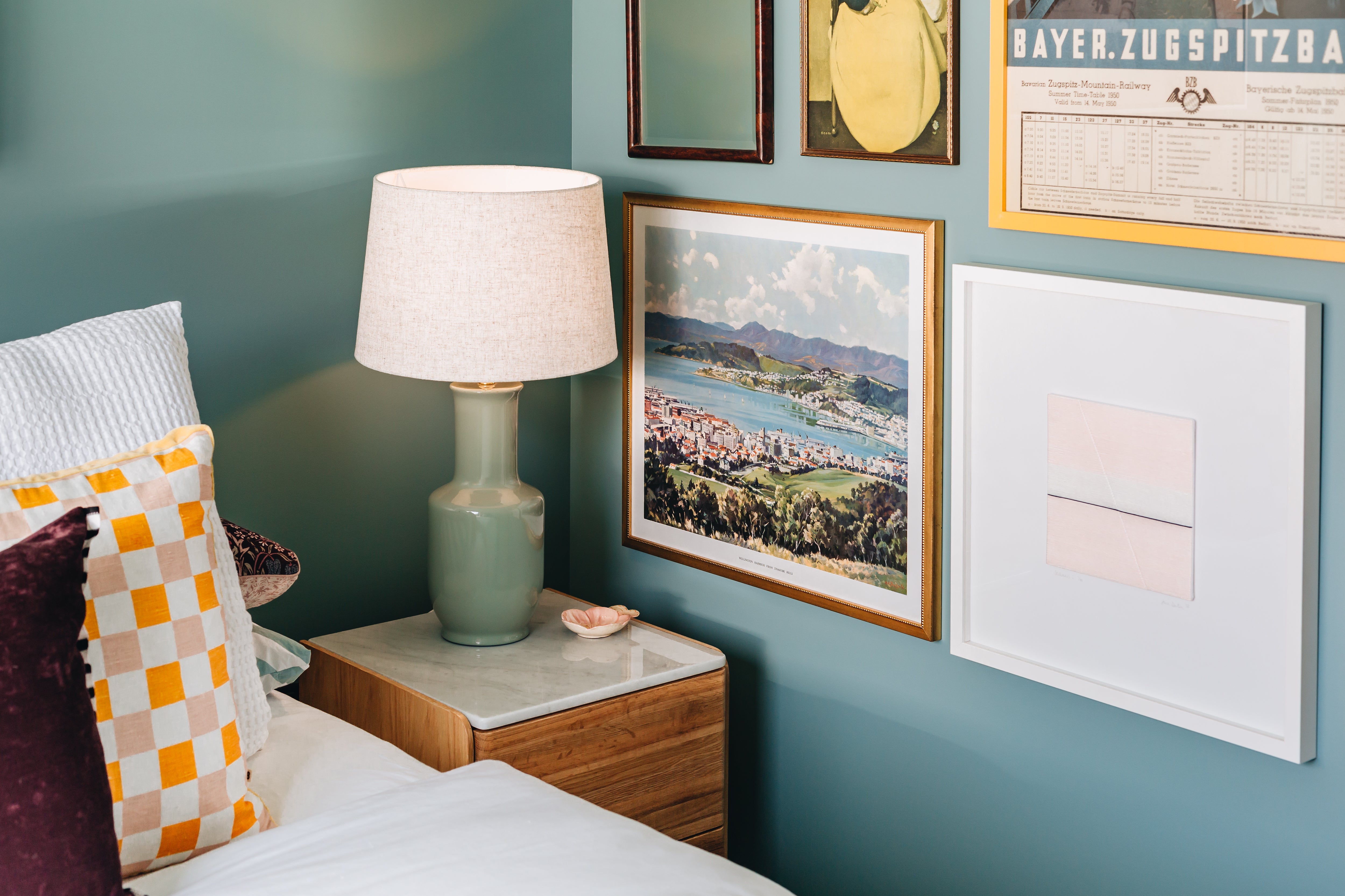 Cube Bedside Marble Top