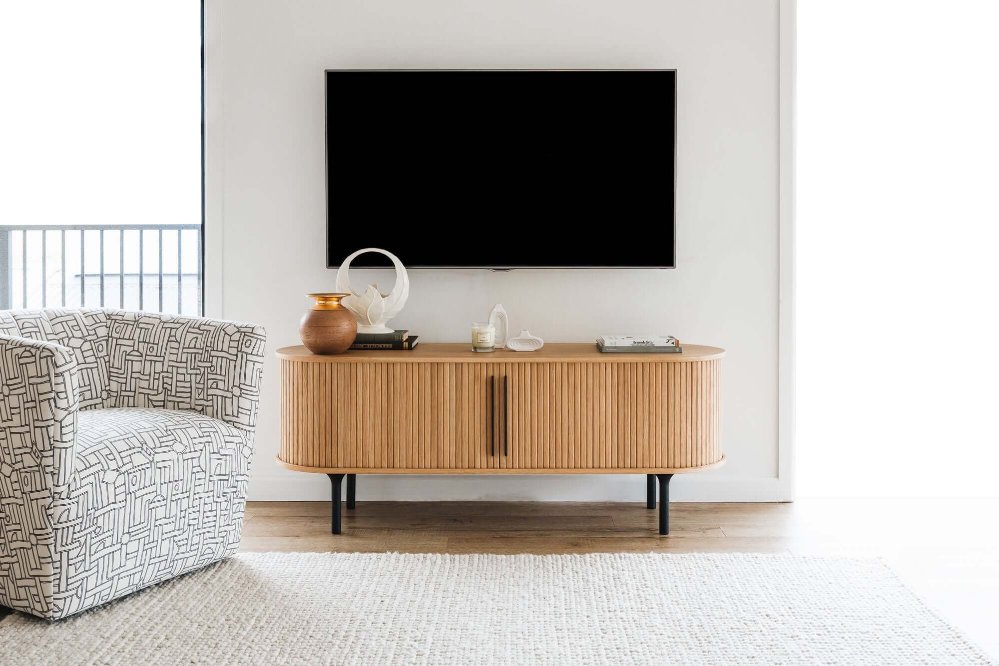 Palliser Oak TV Unit