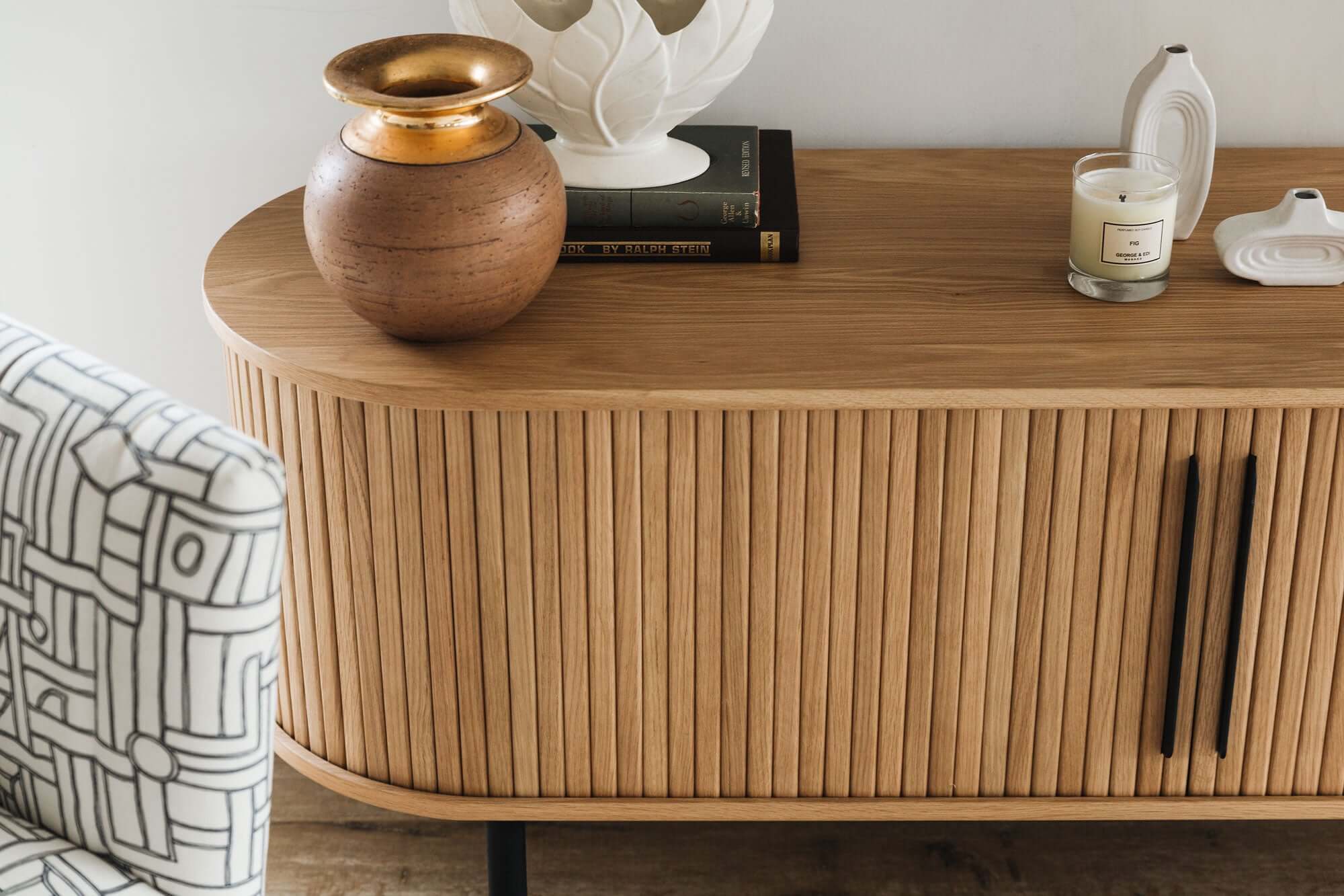 Palliser Oak TV Unit