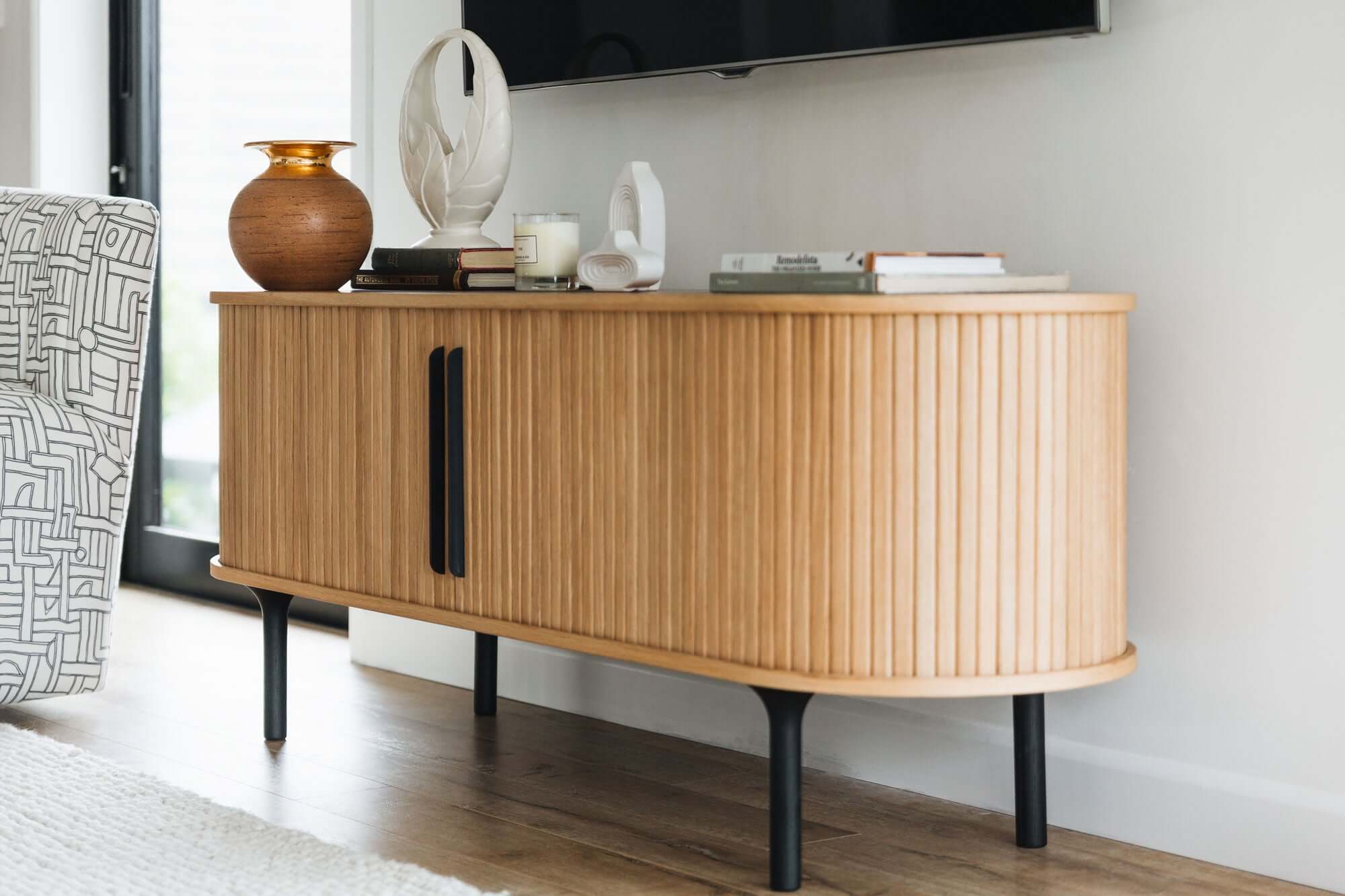 Palliser Oak TV Unit