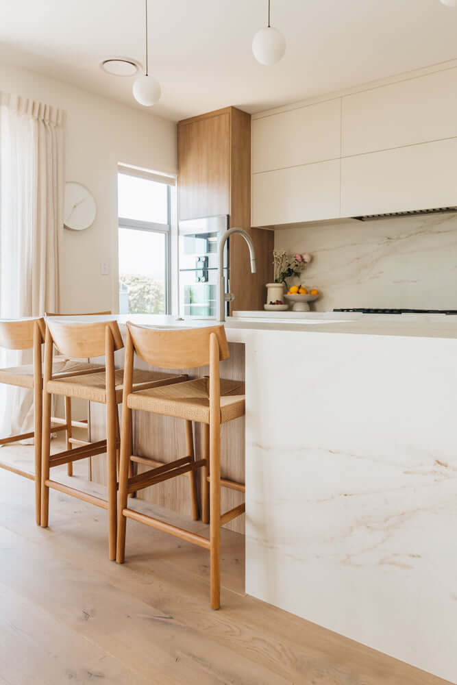 Ingrid Bar Stool - Natural Oak