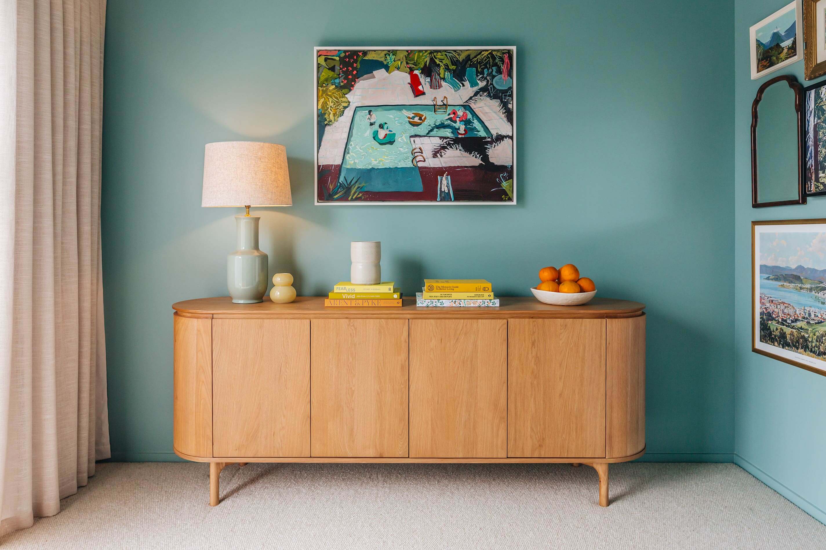 Kontur Oak Sideboard