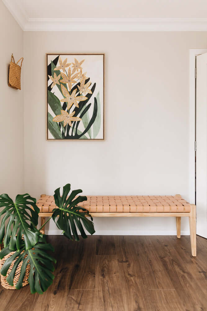 Indo Bench - Plush Pink