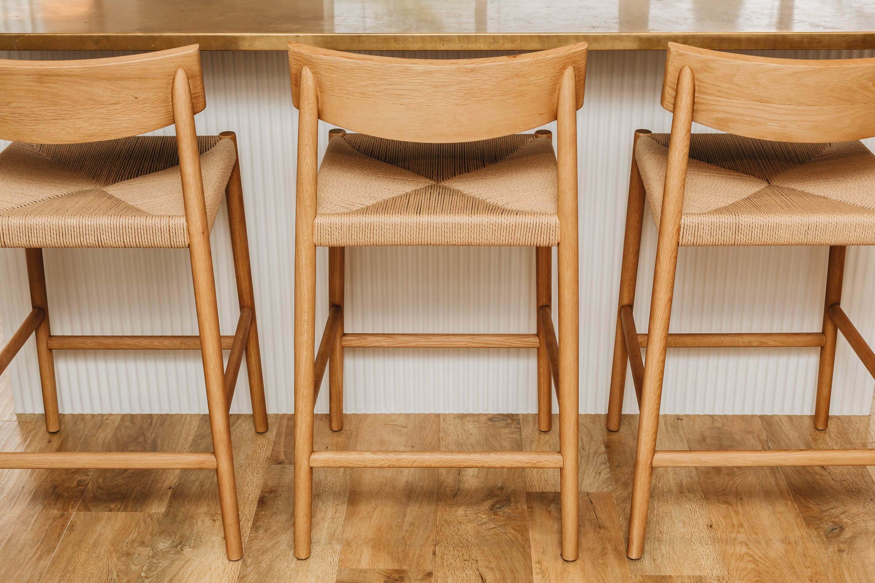 Ingrid Bar Stool - Natural Oak
