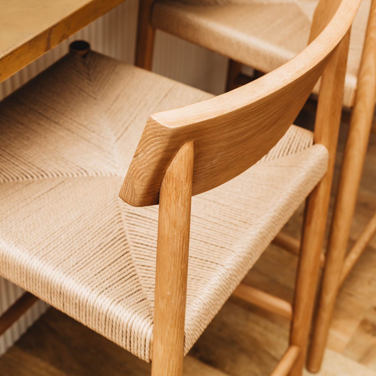Ingrid Bar Stool - Natural Oak