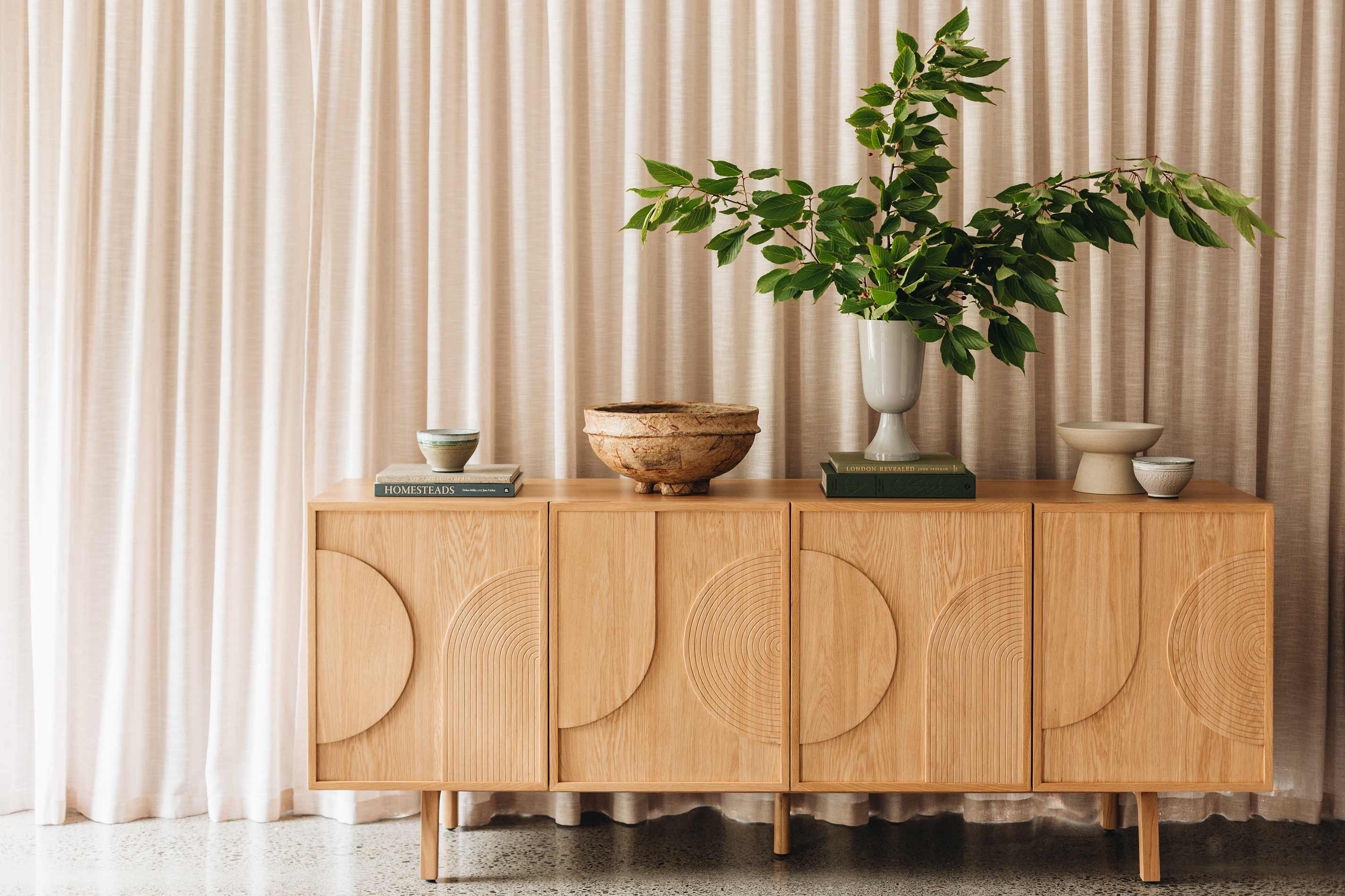 Arc Oak Sideboard
