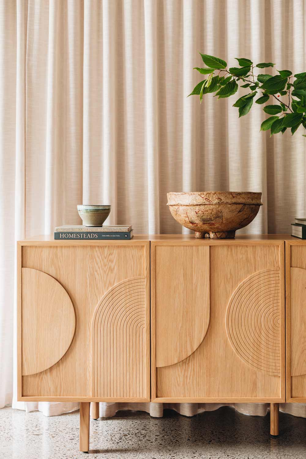 Arc Oak Sideboard