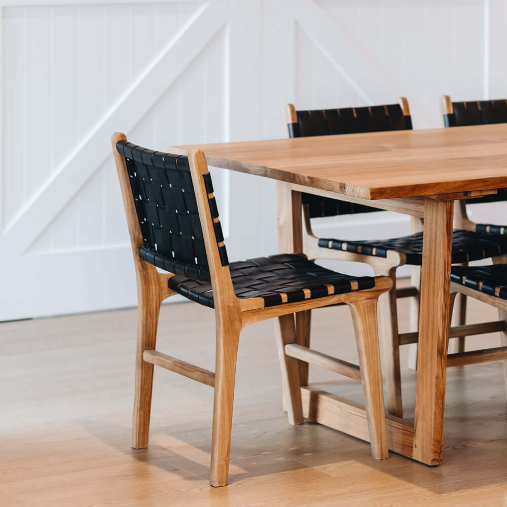 Indo Dining Chair - Black