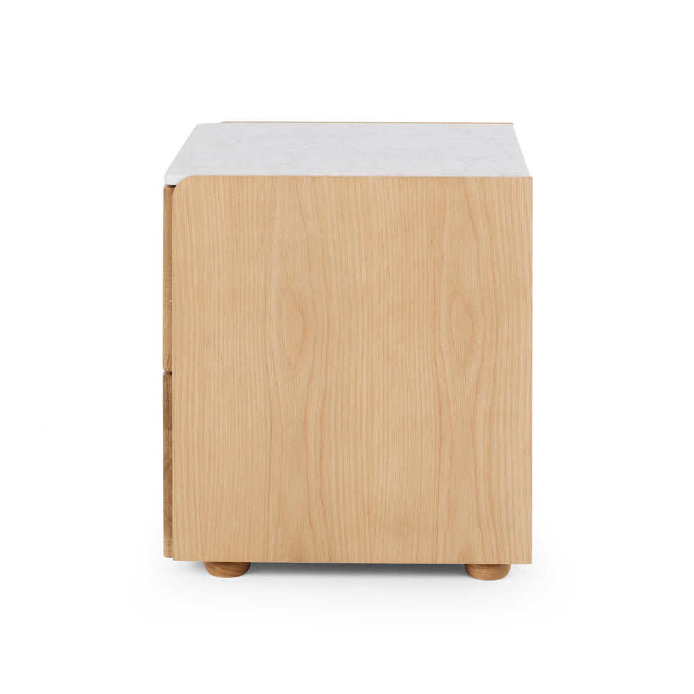 Cube Bedside Marble Top
