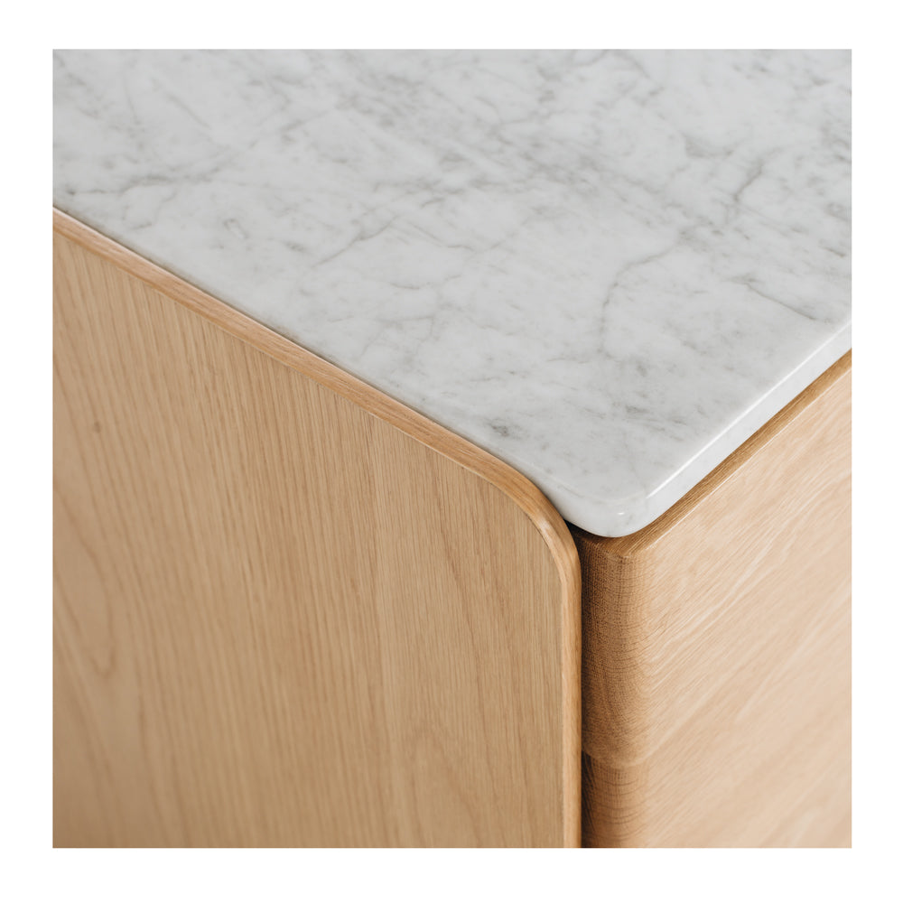 Cube Bedside Marble Top