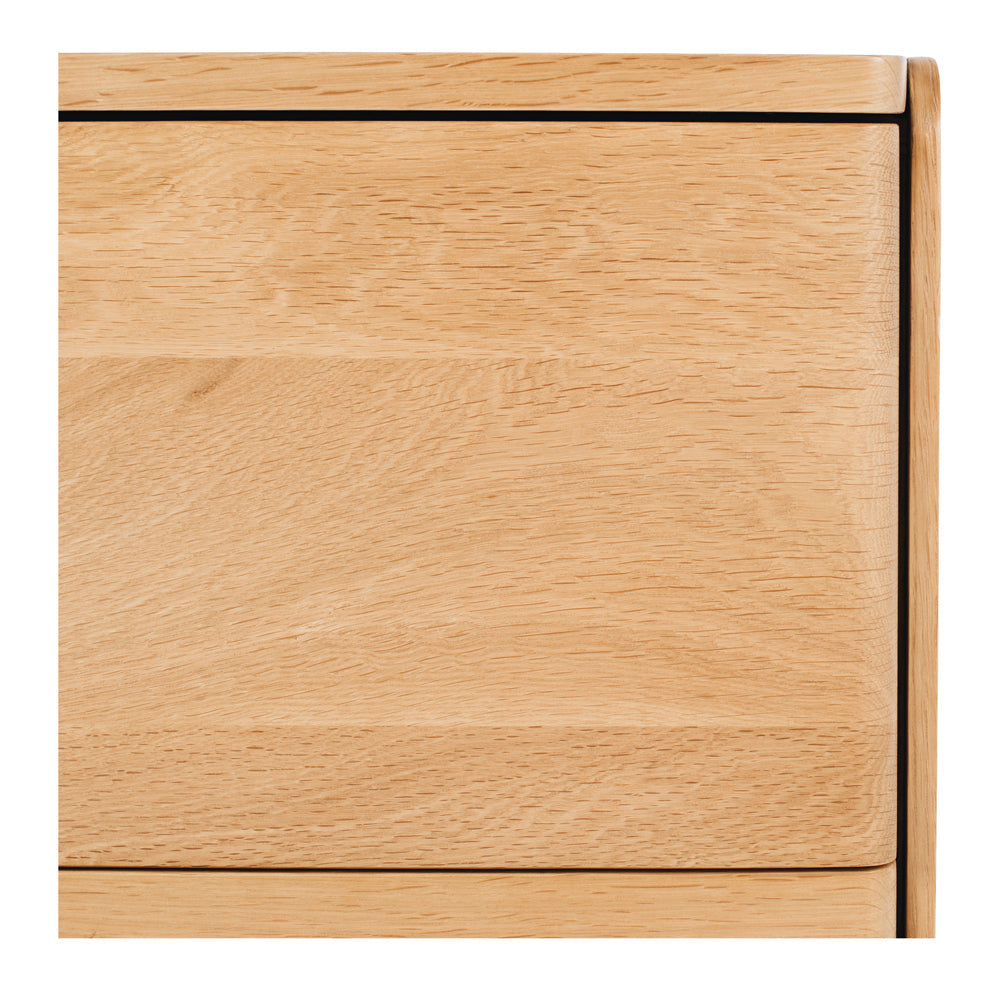 Cube Bedside Natural Oak