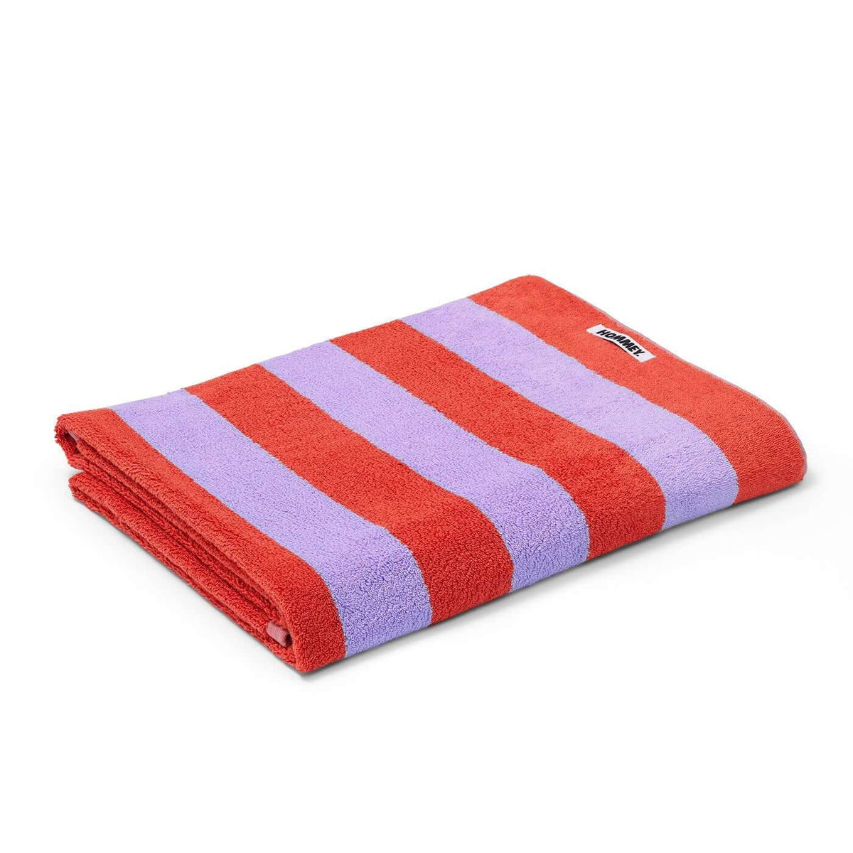 Beach/Bath Towel - Grapefruit Stripes