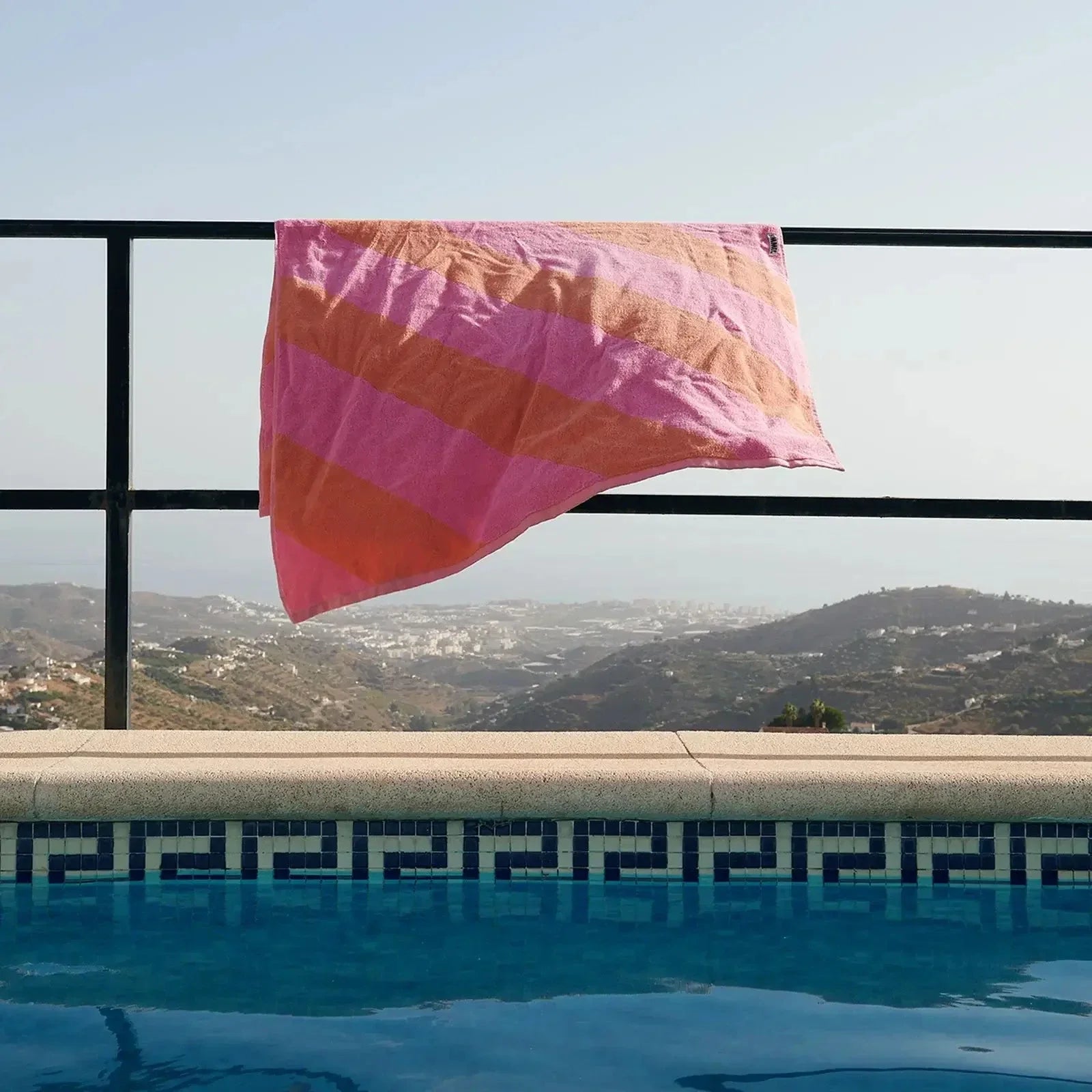 Beach/Bath Towel - Sherbet Stripes