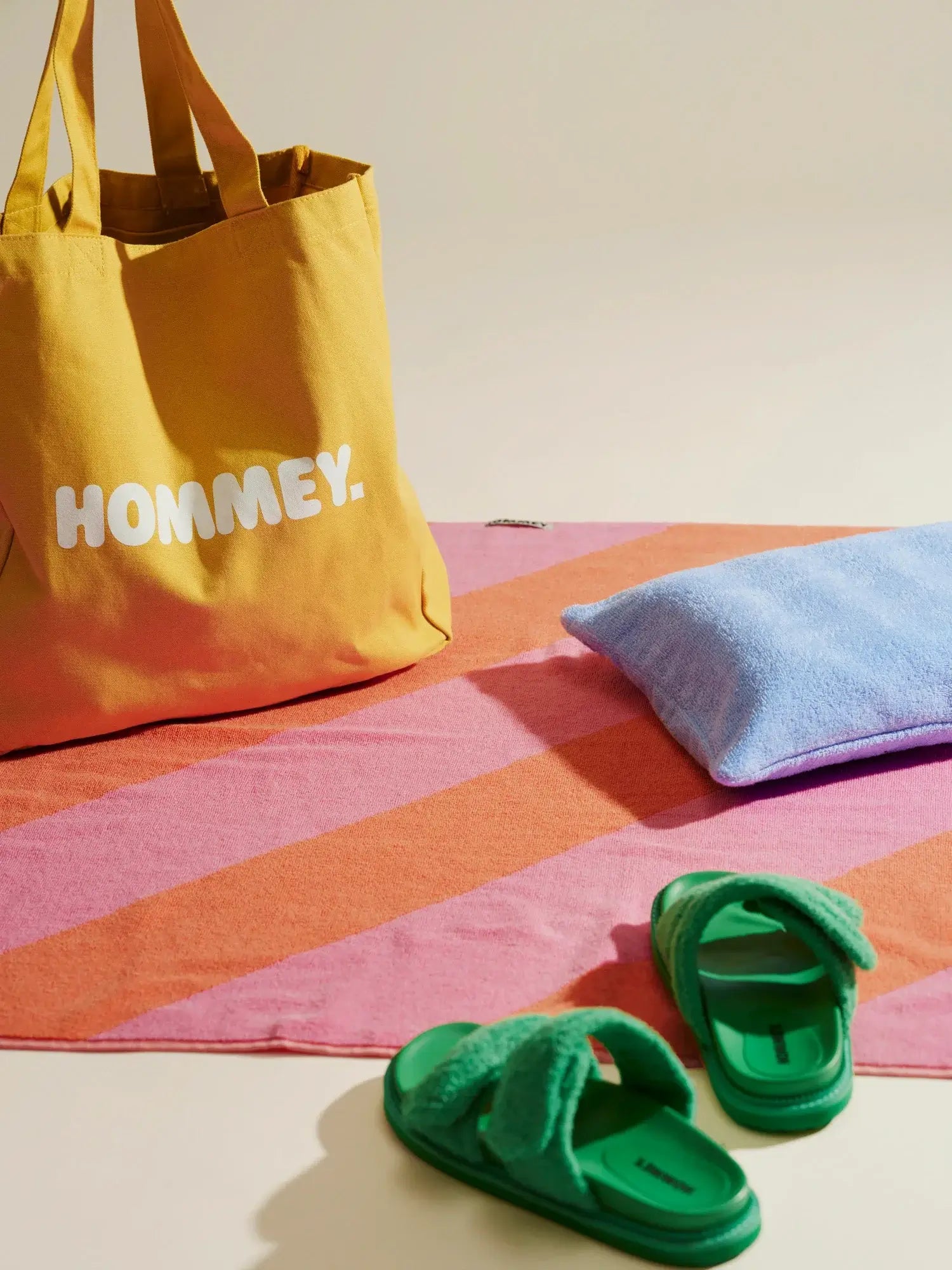 Beach/Bath Towel - Sherbet Stripes