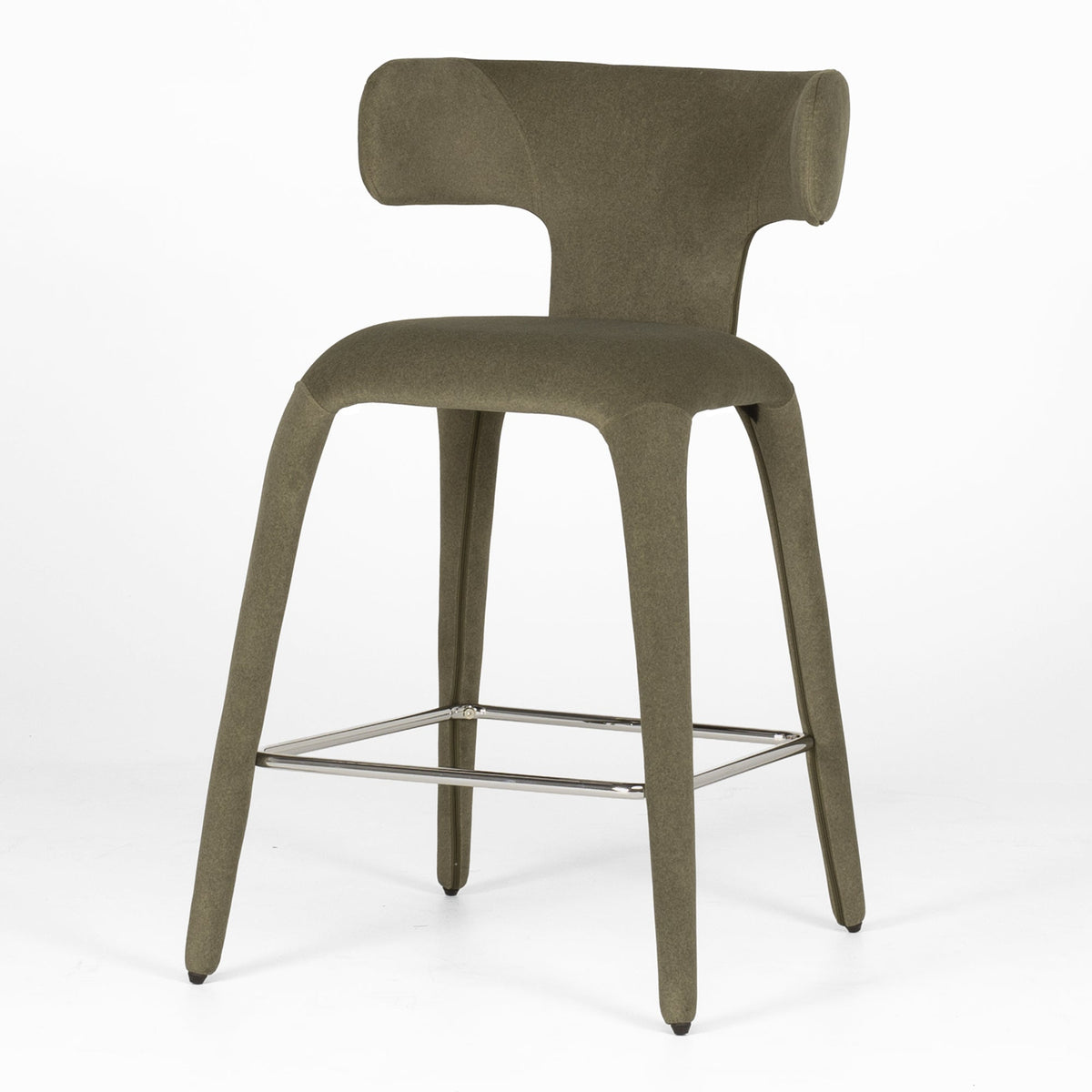 Be-til Juice Bar Stool - Olive Green