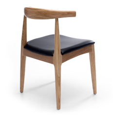 Elbow Dining Chair - Natural Oak