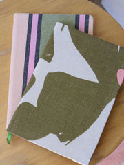 Olive Poppy A5 Notebook