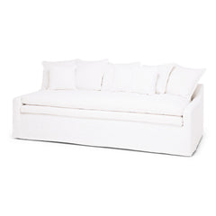 Cloud/Daybed Slipcover 3 Seater Sofa (White)