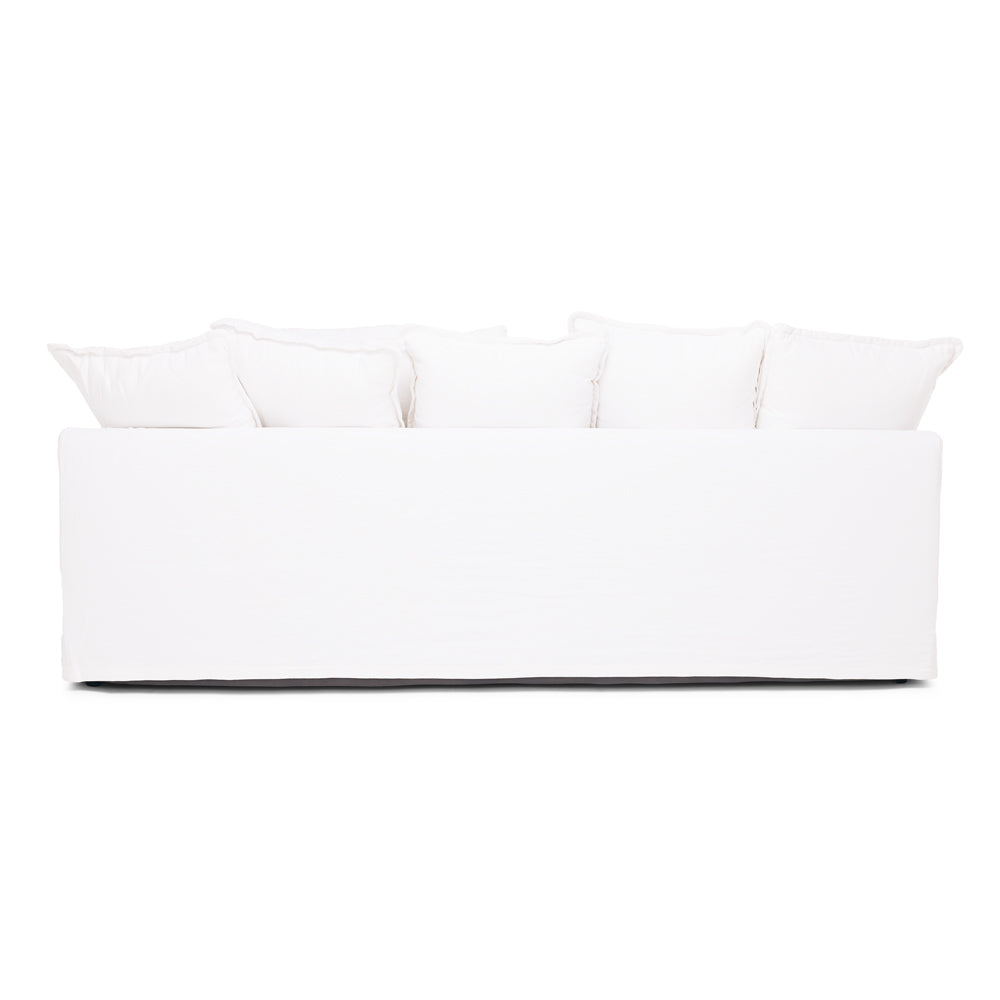 Cloud/Daybed Slipcover 3 Seater Sofa (White)