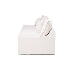 Cloud/Daybed Slipcover 3 Seater Sofa (Oatmeal)