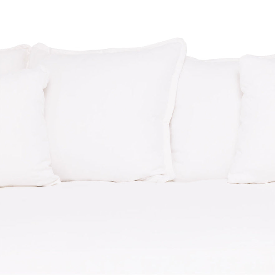 Cloud/Daybed Slipcover 3 Seater Sofa (White)