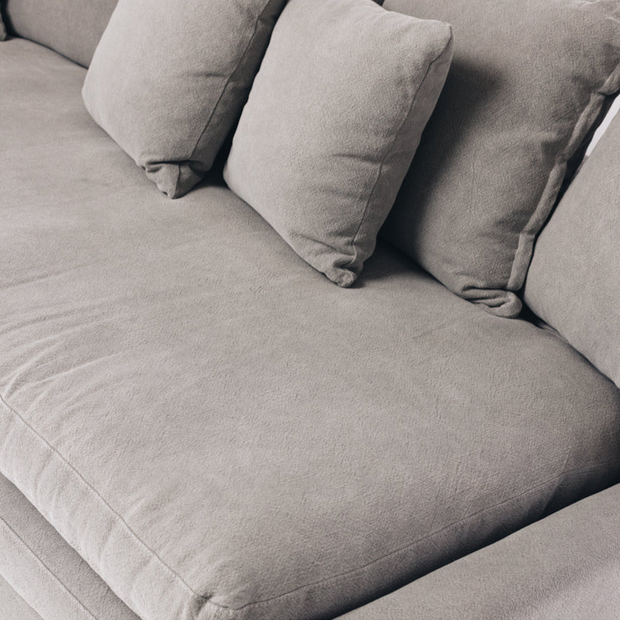 Cloud/Daybed Slipcover 3 Seater Sofa (Cement)