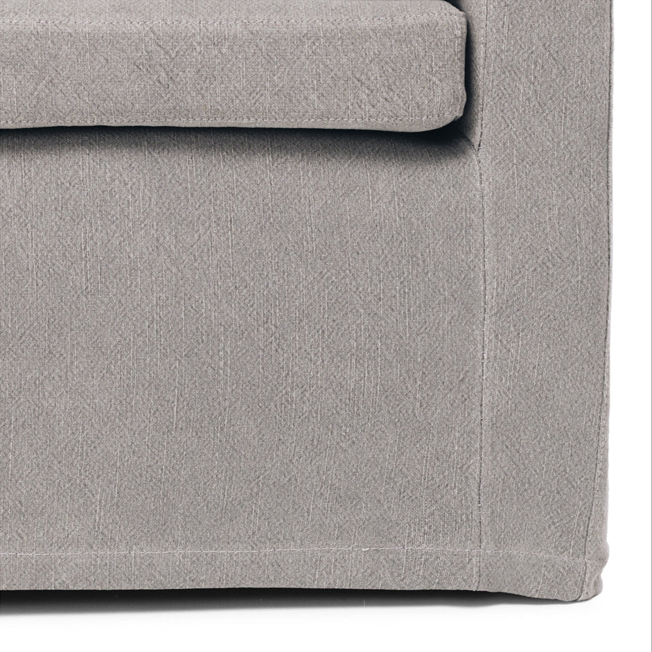 Cloud/Daybed Slipcover 3 Seater Sofa (Cement)