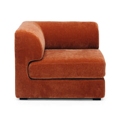 Harmony 5 Seater Modular Corner Sofa - Rust