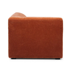 Harmony 5 Seater Modular Corner Sofa - Rust