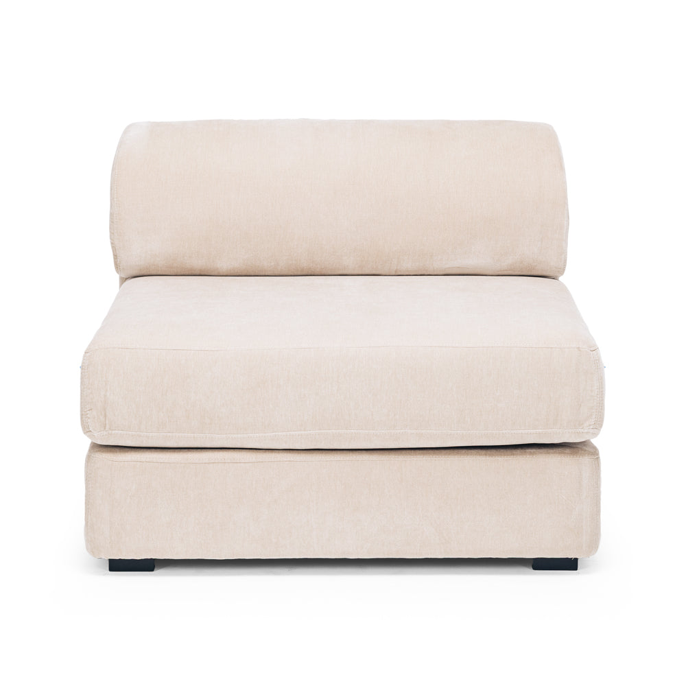 Harmony 3 Seater Modular Chaise Sofa - Sand