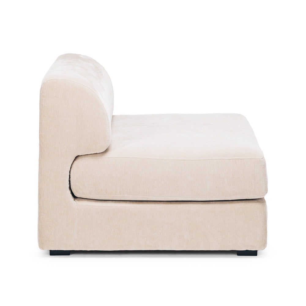 Harmony 3 Seater Modular Chaise Sofa - Sand