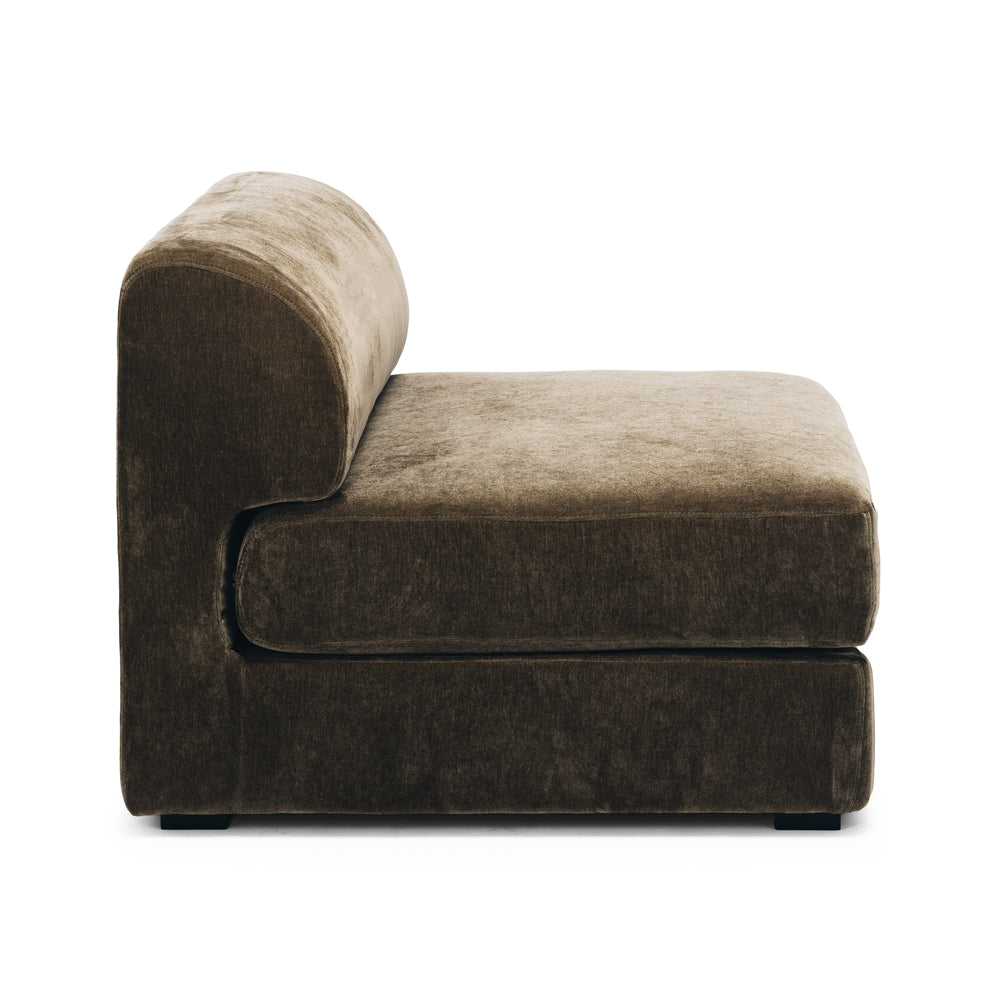 Harmony 5 Seater Modular Corner Sofa - Olive