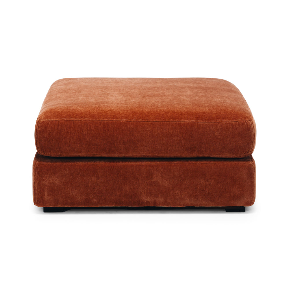 Harmony Modular Ottoman - Rust