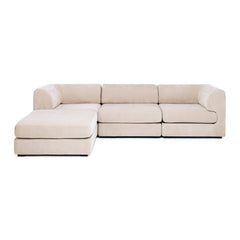 Harmony 3 Seater Modular Chaise Sofa - Sand