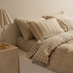 French Flax Linen Reversible Duvet