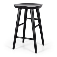 Fuji Bar Stool - Black Oak
