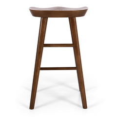 Fuji Bar Stool - Deep Oak