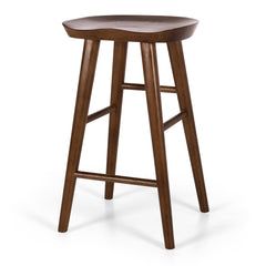Fuji Bar Stool - Deep Oak