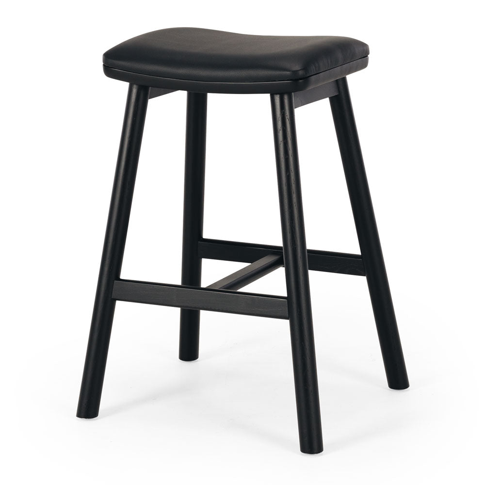 Hue Bar Stool - Black Oak