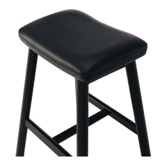 Hue Bar Stool - Black Oak