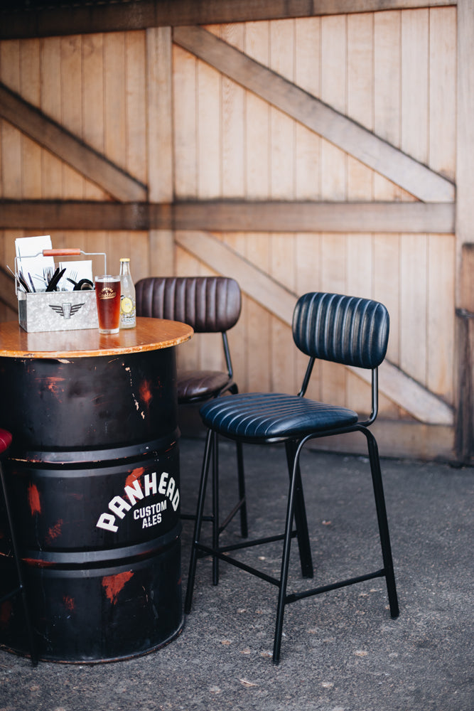 Datsun Bar Stool - Blue
