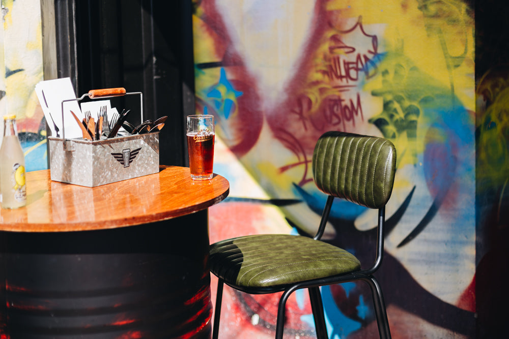 Datsun Bar Stool - Green