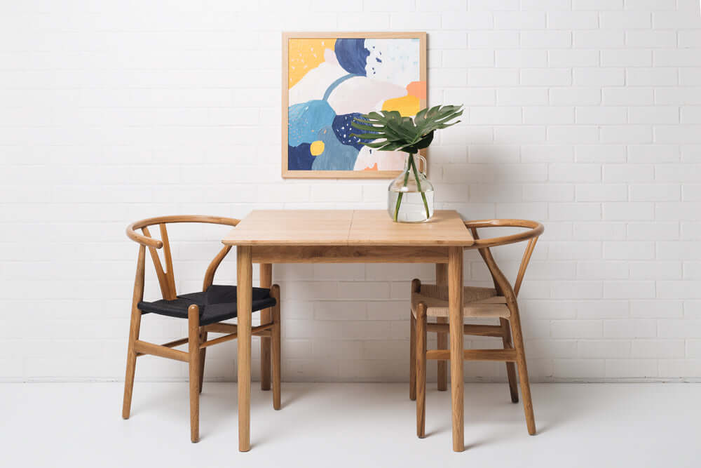 Nordik Square Drop-leaf Dining Table